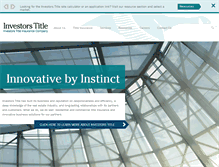 Tablet Screenshot of invtitle.com